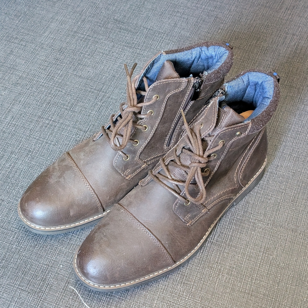 Nunn Bush Brown Leather Chukka Boots